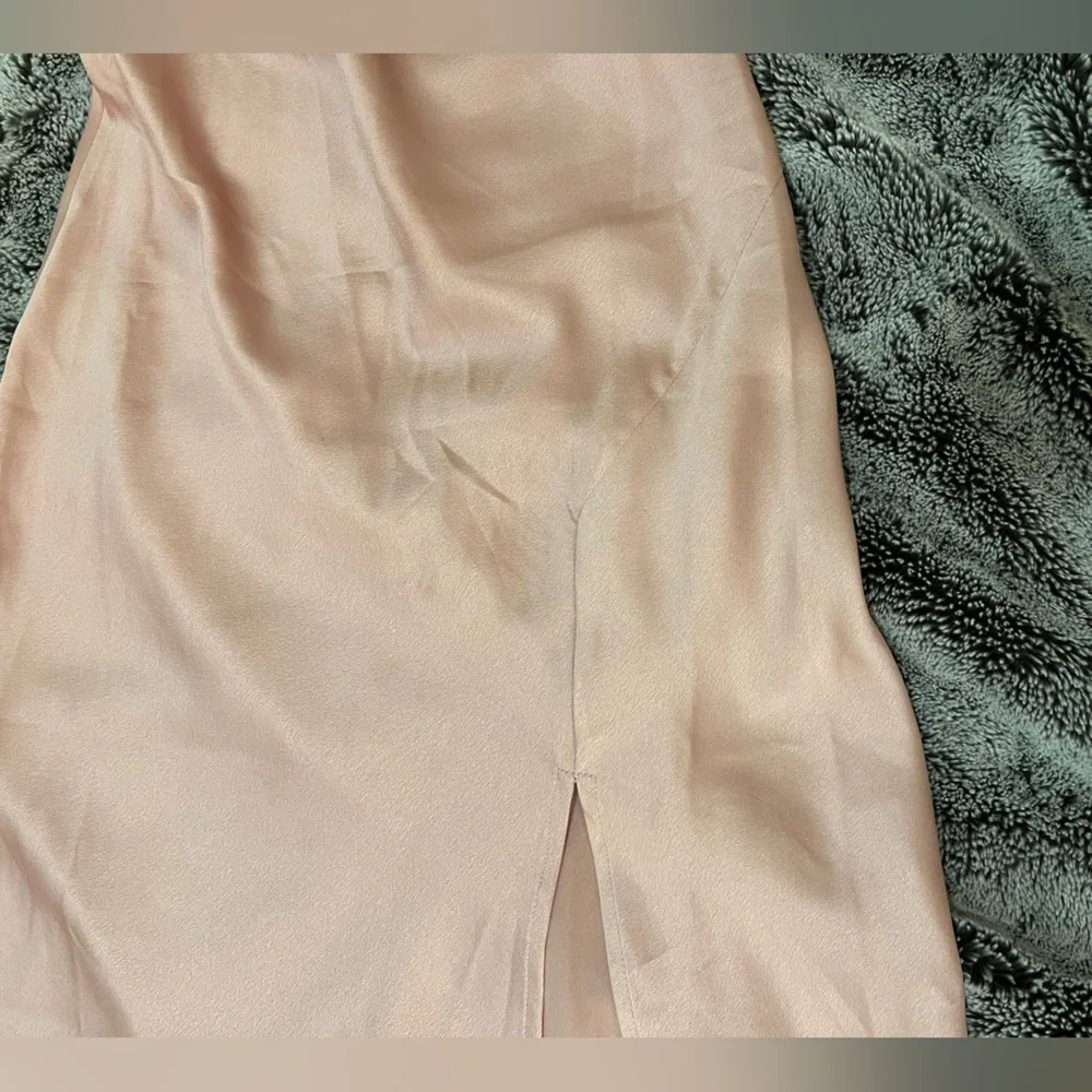 Marshalls Satin Pink Cowl Neck Dress - Picture 5 of 9